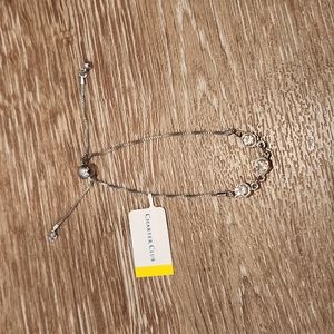 Charter Club Triple Crystal Bracelet